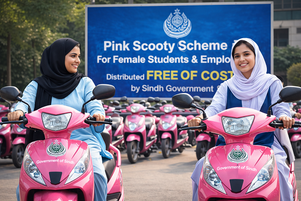 Pink Scooty Scheme Sindh: How to Apply for Free Scooty for Girls