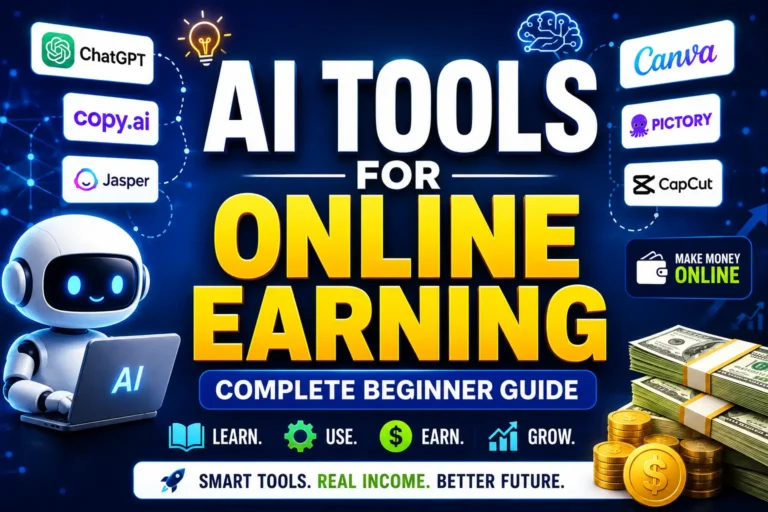 AI Tools for Online Earning: Complete Beginner Guide