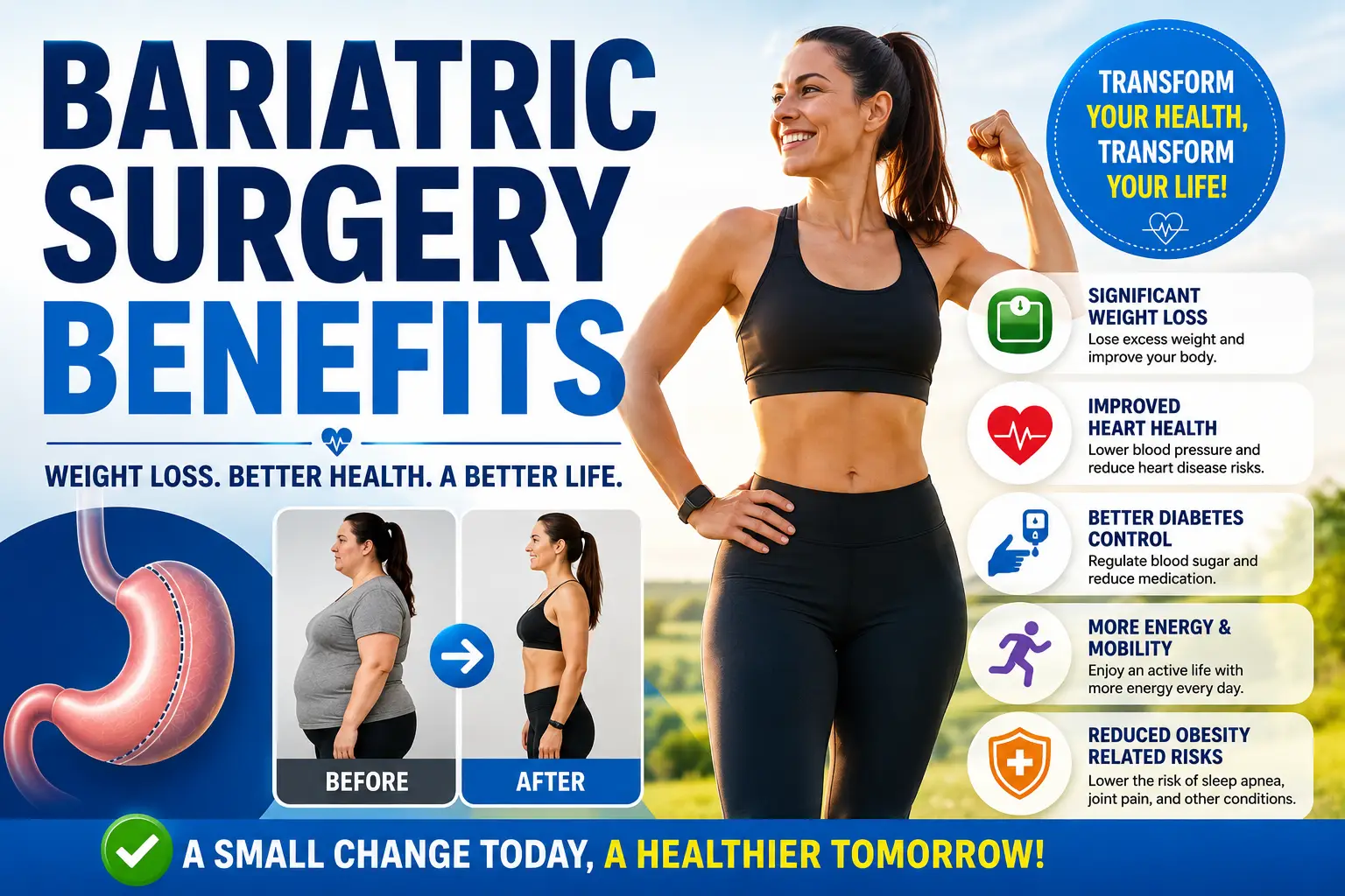 Healthy lifestyle and exercise after bariatric surgery