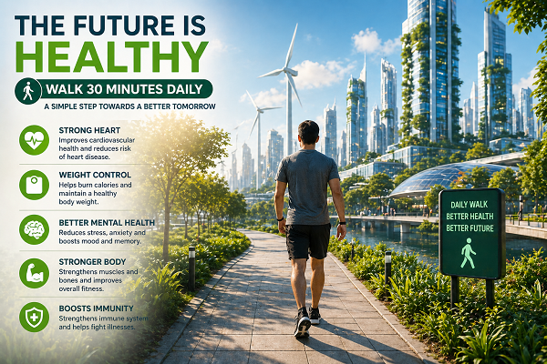 Benefits of Walking 30 Minutes Daily