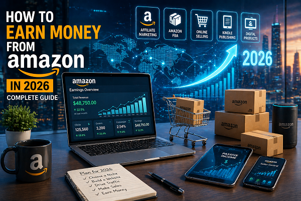 How to Earn Money from Amazon in 2026 (Complete Guide)