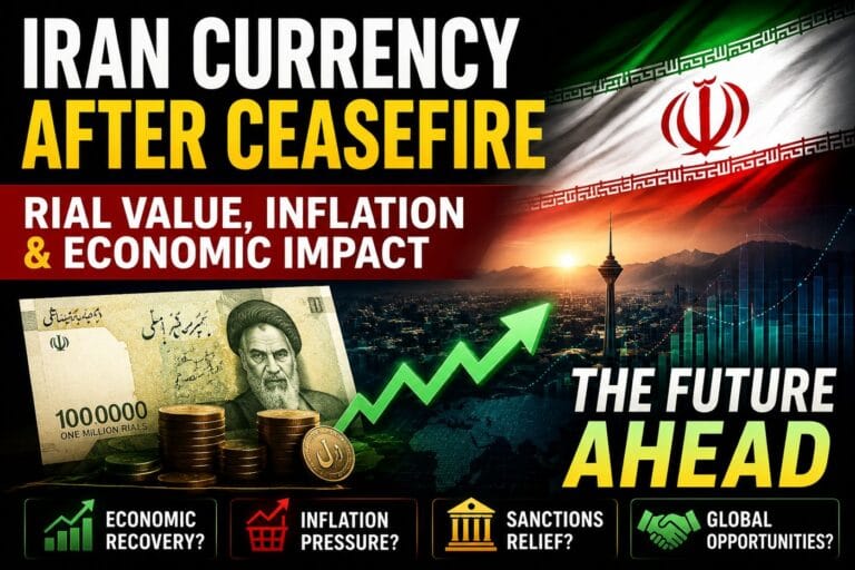 Iran currency after ceasefire showing rial value inflation economic recovery and future outlook