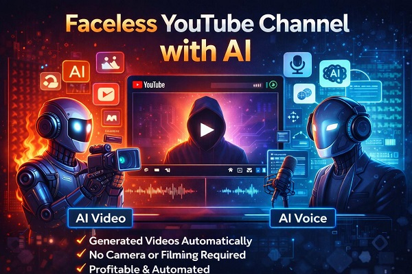 How to Start a YouTube Channel Without Showing Your Face (AI Method)