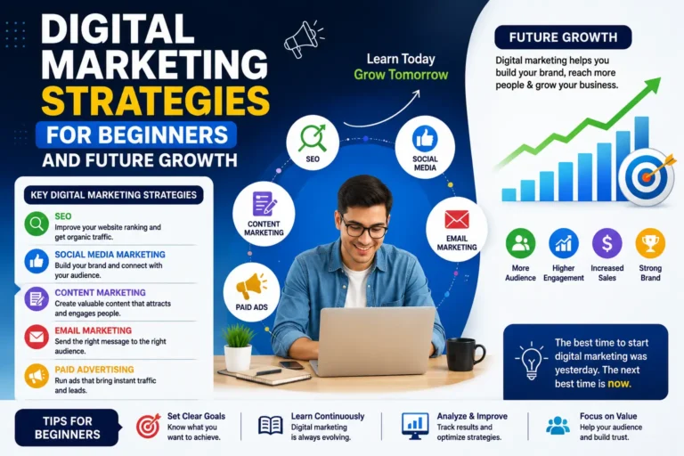 digital marketing strategies for beginners and future online business growth