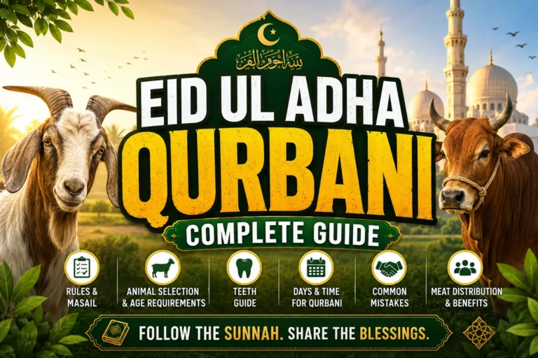 Future of Eid ul Adha Qurbani with modern Islamic sacrifice and digital charity services