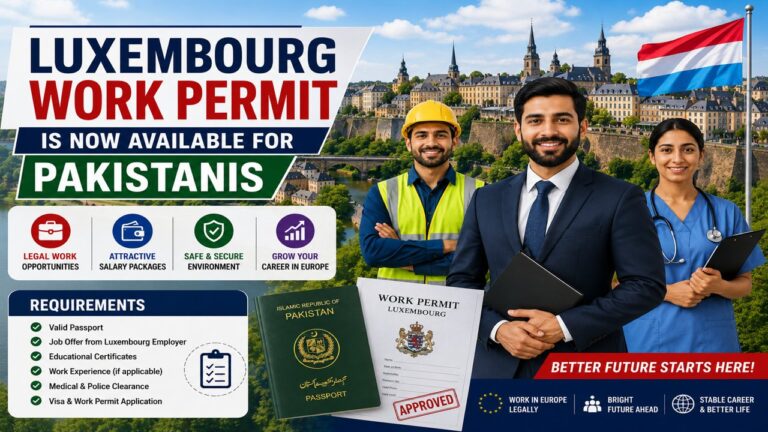 Future employment opportunities in Luxembourg for Pakistani workers