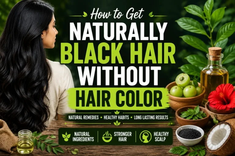 Naturally Black Hair Without Hair Color home remedies