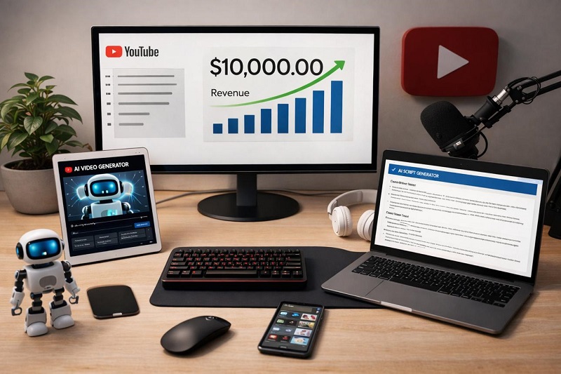 AI video creation and online earning guide