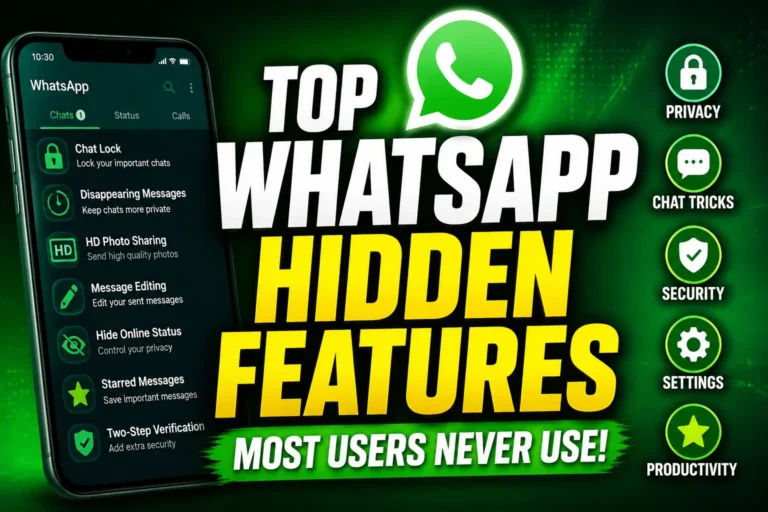 WhatsApp hidden features, privacy settings, and chat tricks