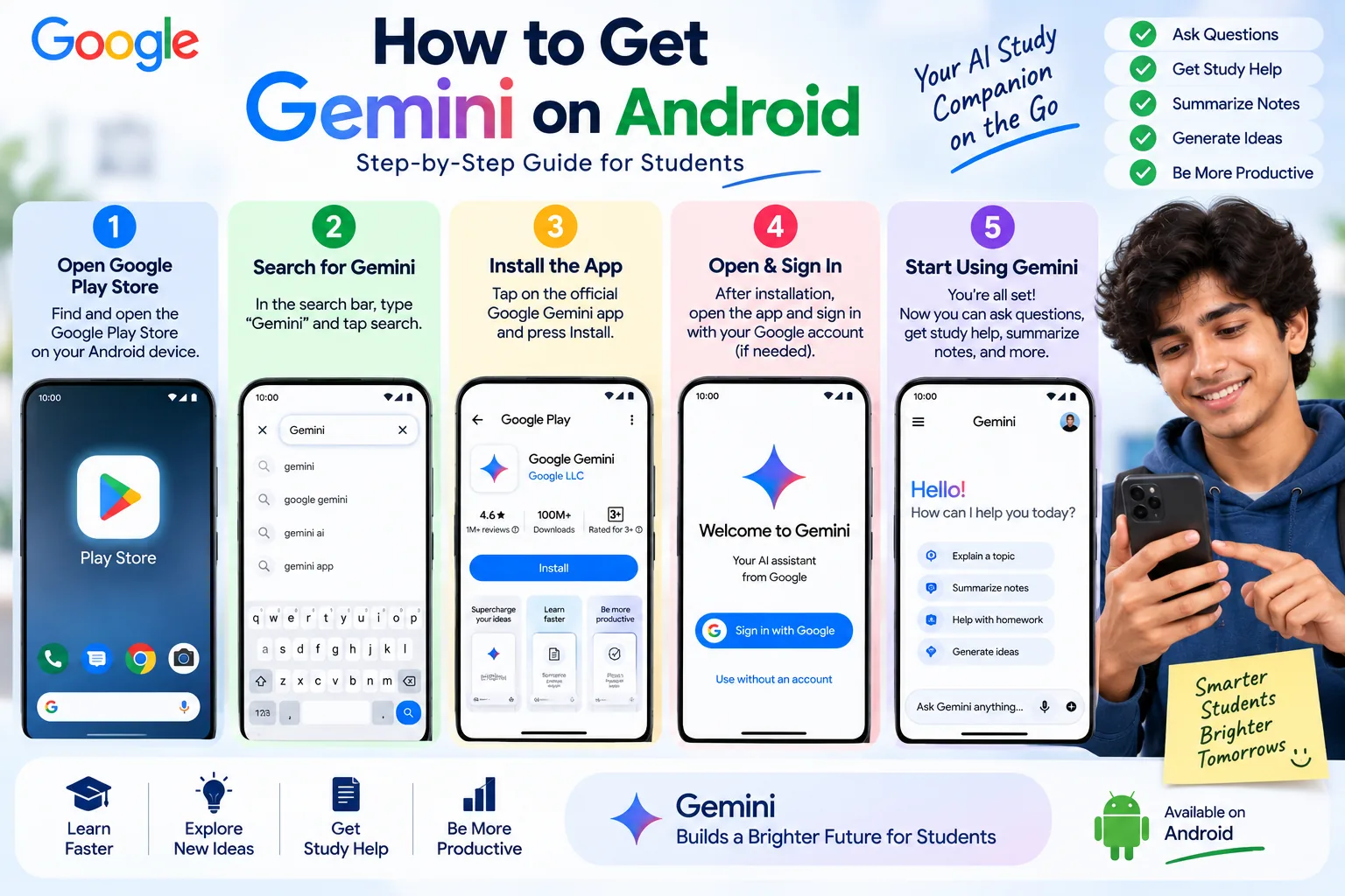 How to Get Gemini on Android